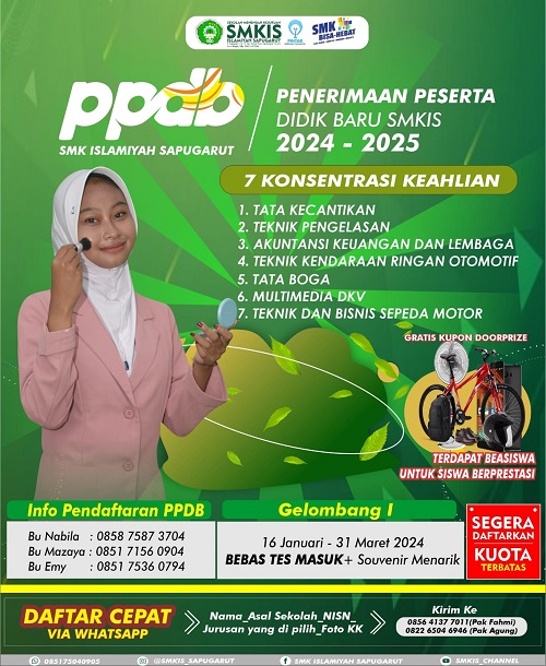 TATA KECANTIKAN JURUSAN BARU