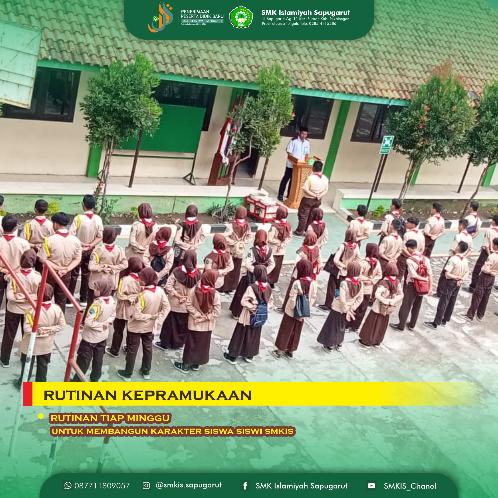 Rutinan Kepramukaan SMKIS