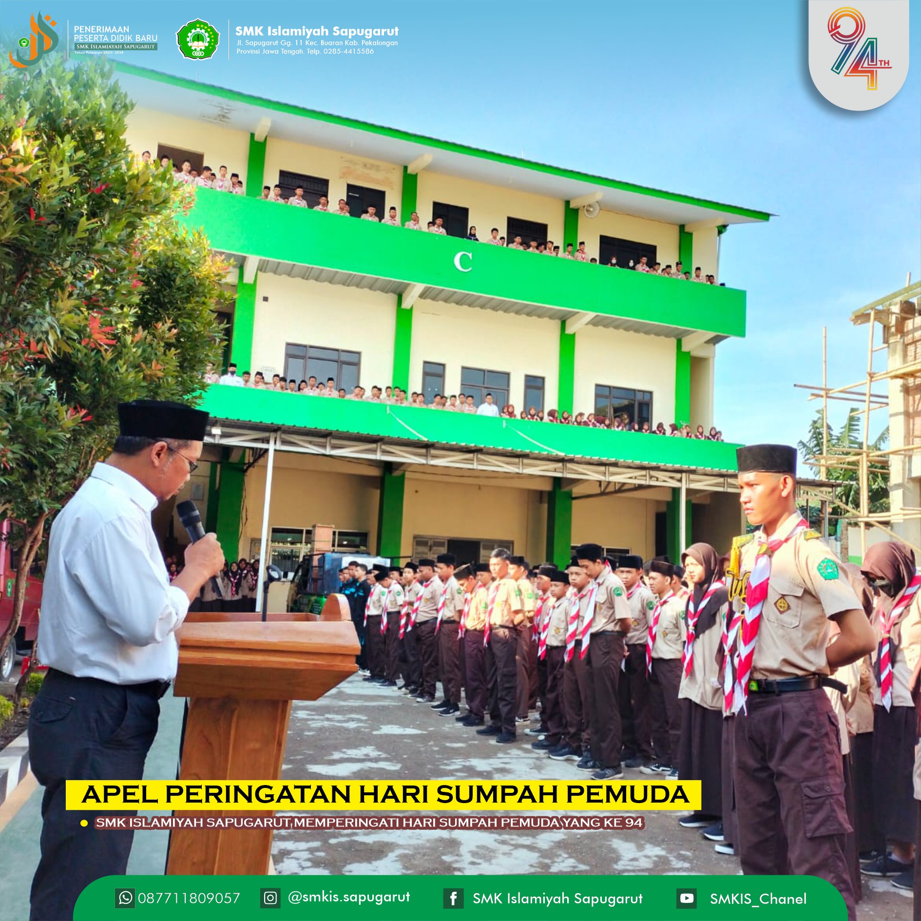 Peringatan Hari Sumpah Pemuda ke 94